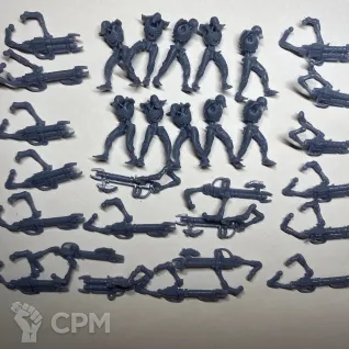 Описание картинки Necron Warriors от SaJRa по цене 1 000руб | Свободный Рынок Миниатюр - СРМ