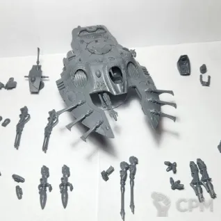 Описание картинки Wave serpent. Оригинал пластик от Shamkin по цене 6 000руб | Свободный Рынок Миниатюр - СРМ