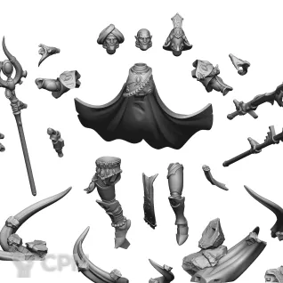 Описание картинки Wayseer of Starborn exiles от WebWay 3D по цене 450руб | Свободный Рынок Миниатюр - СРМ