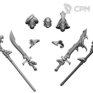 Описание картинки Wayseer of Starborn exiles от WebWay 3D по цене 450руб | Свободный Рынок Миниатюр - СРМ