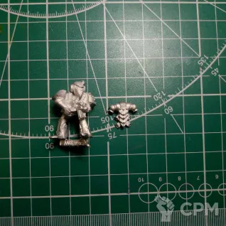 Описание картинки Rogue Trader Space Marine w/Bolter (1987) от Stark Foundry по цене 340руб | Свободный Рынок Миниатюр - СРМ