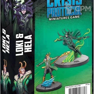 Описание картинки Marvel Crisis Protocol: Loki &amp; Hela Character Pack от StarkLogistics по цене 3 990руб | Свободный Рынок Миниатюр - СРМ