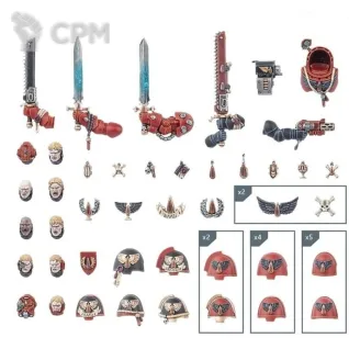 Описание картинки Blood Angels - Upgrade set от Craft по цене 1 050руб | Свободный Рынок Миниатюр - СРМ