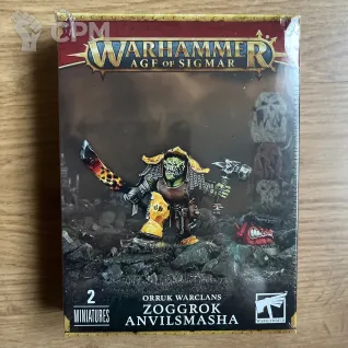 Описание картинки Zoggrok Anvilsmasha от zurdo по цене 4 650руб | Свободный Рынок Миниатюр - СРМ