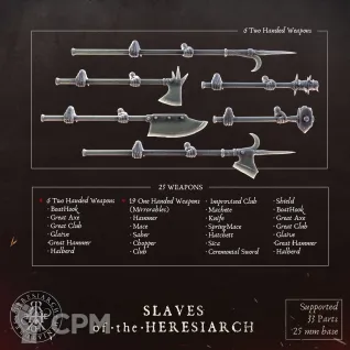 Описание картинки Slaves of the Heresiarch от Manufactorum76 по цене 640руб | Свободный Рынок Миниатюр - СРМ