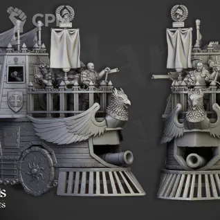 Описание картинки The Iron Opinicus от 3DPrintClub по цене 3 500руб | Свободный Рынок Миниатюр - СРМ