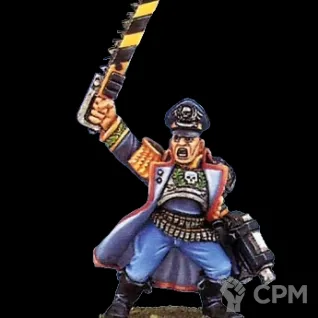 Описание картинки Mordian Iron Guard Lieutenant (old) от Орки с наГорки по цене 150руб | Свободный Рынок Миниатюр - СРМ