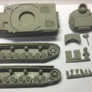 Описание картинки Panzer IV Ausf. B/C/D от  по цене 1 600руб | Свободный Рынок Миниатюр - СРМ
