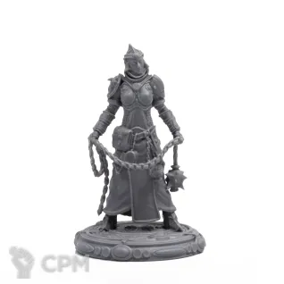 Описание картинки Female Warpriest 28mm от Fantasy Minis по цене 550руб | Свободный Рынок Миниатюр - СРМ