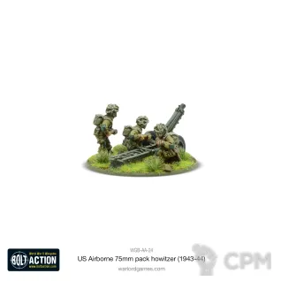 Описание картинки US Airborne 75mm pack howitzer light artillery от  по цене 900руб | Свободный Рынок Миниатюр - СРМ