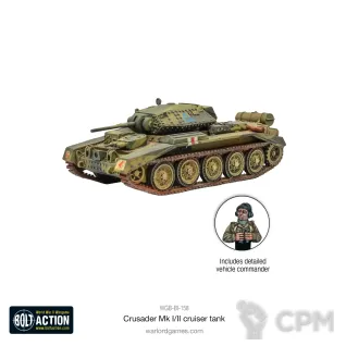 Описание картинки Crusader MK I/II tank от  по цене 1 400руб | Свободный Рынок Миниатюр - СРМ