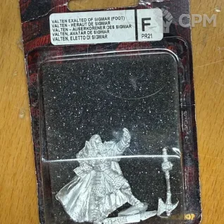 Описание картинки Valten Exailted of Sigmar, F , PR21 , promo, от Mik_Sour  по цене 7 500руб | Свободный Рынок Миниатюр - СРМ