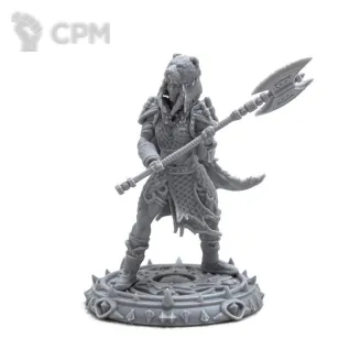 Описание картинки Female Barbarian 28mm от Fantasy Minis по цене 550руб | Свободный Рынок Миниатюр - СРМ