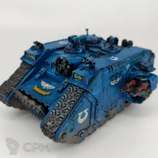 Описание картинки Ultramarines Land Raider от  по цене 10 500руб | Свободный Рынок Миниатюр - СРМ