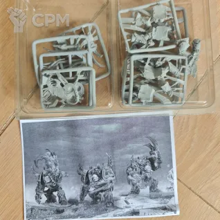 Описание картинки Chaos Space Marine Mutilators. Finecast от LordKIN по цене 4 900руб | Свободный Рынок Миниатюр - СРМ