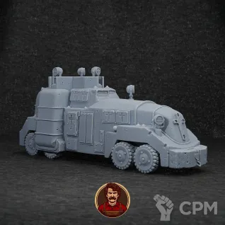 Описание картинки TRENCH CRUSADE - NEW ANTIOCH - AEGIS SENTINEL (HALF-TRACK + WHEELS) от Manufactorum76 по цене 2 200руб | Свободный Рынок Миниатюр - СРМ
