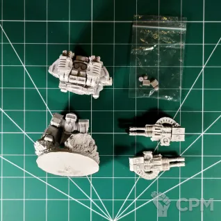 Описание картинки White Scars Legion Leviathan Pattern Siege Dreadnought от Каджит по цене 1 998руб | Свободный Рынок Миниатюр - СРМ