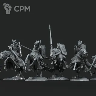 Описание картинки Knight of Dol Amroth от Сочнев Егор  по цене 1 700руб | Свободный Рынок Миниатюр - СРМ