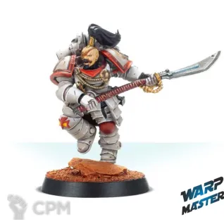 Описание картинки White Scars Legion Praetor от WARP Master по цене 680руб | Свободный Рынок Миниатюр - СРМ