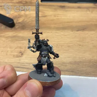 Описание картинки Black Templars: Emperor's Champion от veris2104 по цене 2 200руб | Свободный Рынок Миниатюр - СРМ