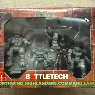 Описание картинки Battletech Northwind Highlanders Command Lance от Warmaster по цене 3 450руб | Свободный Рынок Миниатюр - СРМ
