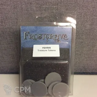Описание картинки FGV501 Treasure Tokens от Base 28 по цене 875руб | Свободный Рынок Миниатюр - СРМ