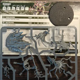 Описание картинки Weirdboy Armageddon (Оригинал) от Barbara по цене 1 800руб | Свободный Рынок Миниатюр - СРМ