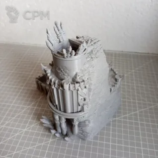 Описание картинки Dice Tower/Башня для кидания кубиков(Wild Bastion) от Vispart по цене 1 800руб | Свободный Рынок Миниатюр - СРМ