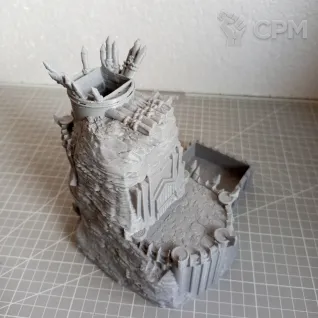 Описание картинки Dice Tower/Башня для кидания кубиков(Wild Bastion) от Vispart по цене 1 800руб | Свободный Рынок Миниатюр - СРМ