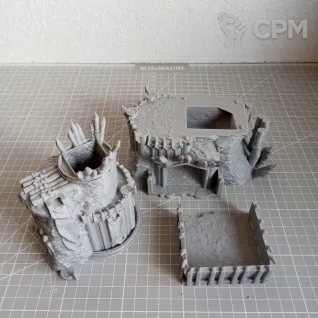 Описание картинки Dice Tower/Башня для кидания кубиков(Wild Bastion) от Vispart по цене 1 800руб | Свободный Рынок Миниатюр - СРМ