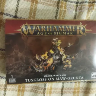 Описание картинки Tuskboss on Maw-grunta, Оригинал ГВ от Karamba по цене 6 800руб | Свободный Рынок Миниатюр - СРМ