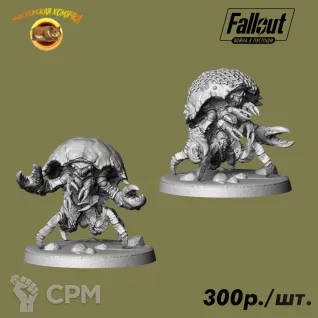 Описание картинки Fallout Wasteland Warfare Дикая Пустошь от Мастерская Хомячка по цене 200руб | Свободный Рынок Миниатюр - СРМ