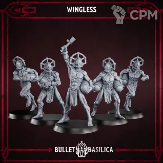 Описание картинки Wingless от PocketSized Prints по цене 750руб | Свободный Рынок Миниатюр - СРМ