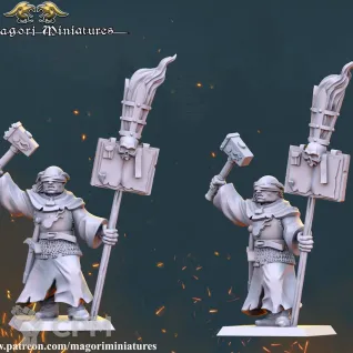 Описание картинки Warrior Priest of Sigmar от MrMetalHorror по цене 350руб | Свободный Рынок Миниатюр - СРМ