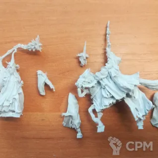Описание картинки Witch king foot and mounted (oop and rare) от Серж по цене 650руб | Свободный Рынок Миниатюр - СРМ