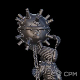 Описание картинки Artillery Witch от Manufactorum76 по цене 200руб | Свободный Рынок Миниатюр - СРМ