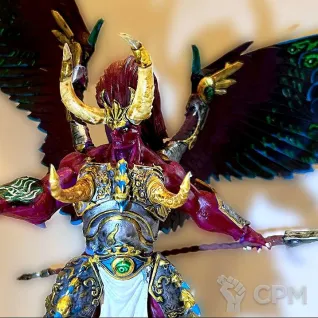 Описание картинки Magnus the Red от ZanozaCraft по цене 5 000руб | Свободный Рынок Миниатюр - СРМ