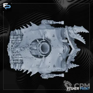 Описание картинки Sea grub destroyer tank -Plagueburst Crawler от Северная печать по цене 3 000руб | Свободный Рынок Миниатюр - СРМ
