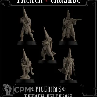 Описание картинки Trench Pilgrims от Age of Printmar по цене 285руб | Свободный Рынок Миниатюр - СРМ