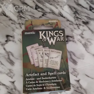 Описание картинки Карточки артефактов и магии для King of War от Denis Vysotckyi по цене 800руб | Свободный Рынок Миниатюр - СРМ