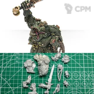 Описание картинки Great Unclean One, Greater Daemon of Nurgle (2002) от Stark Foundry по цене 2 500руб | Свободный Рынок Миниатюр - СРМ