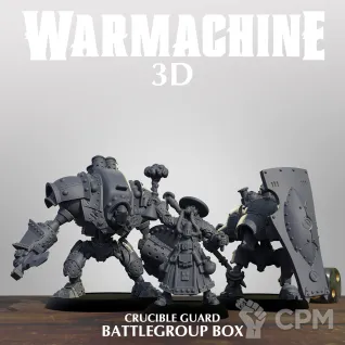 Описание картинки Crucible Guard Battlegroup Box от Manufactorum76 по цене 3 250руб | Свободный Рынок Миниатюр - СРМ