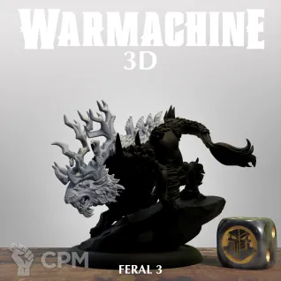 Описание картинки Old Umbrey Conversion parts Feral от Manufactorum76 по цене 650руб | Свободный Рынок Миниатюр - СРМ
