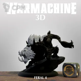 Описание картинки Old Umbrey Conversion parts Feral от Manufactorum76 по цене 650руб | Свободный Рынок Миниатюр - СРМ