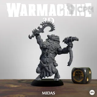 Описание картинки Thornfall Alliance Midas от Manufactorum76 по цене 300руб | Свободный Рынок Миниатюр - СРМ