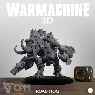 Описание картинки Thornfall Alliance Road Hog от Manufactorum76 по цене 750руб | Свободный Рынок Миниатюр - СРМ