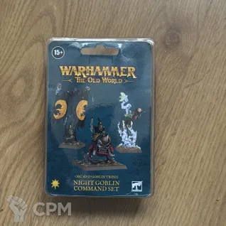 Описание картинки Night Goblin Command Set от zurdo по цене 9 300руб | Свободный Рынок Миниатюр - СРМ