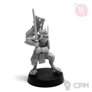 Описание картинки Mimi no Bo, warrior of Usagi Clan от Артель W по цене 750руб | Свободный Рынок Миниатюр - СРМ