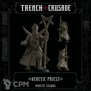 Описание картинки Heretic Priest от Age of Printmar по цене 96руб | Свободный Рынок Миниатюр - СРМ