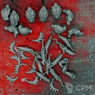 Описание картинки Daemons Of Khorne Bloodletters от Marshal Catmaldus по цене 1 300руб | Свободный Рынок Миниатюр - СРМ